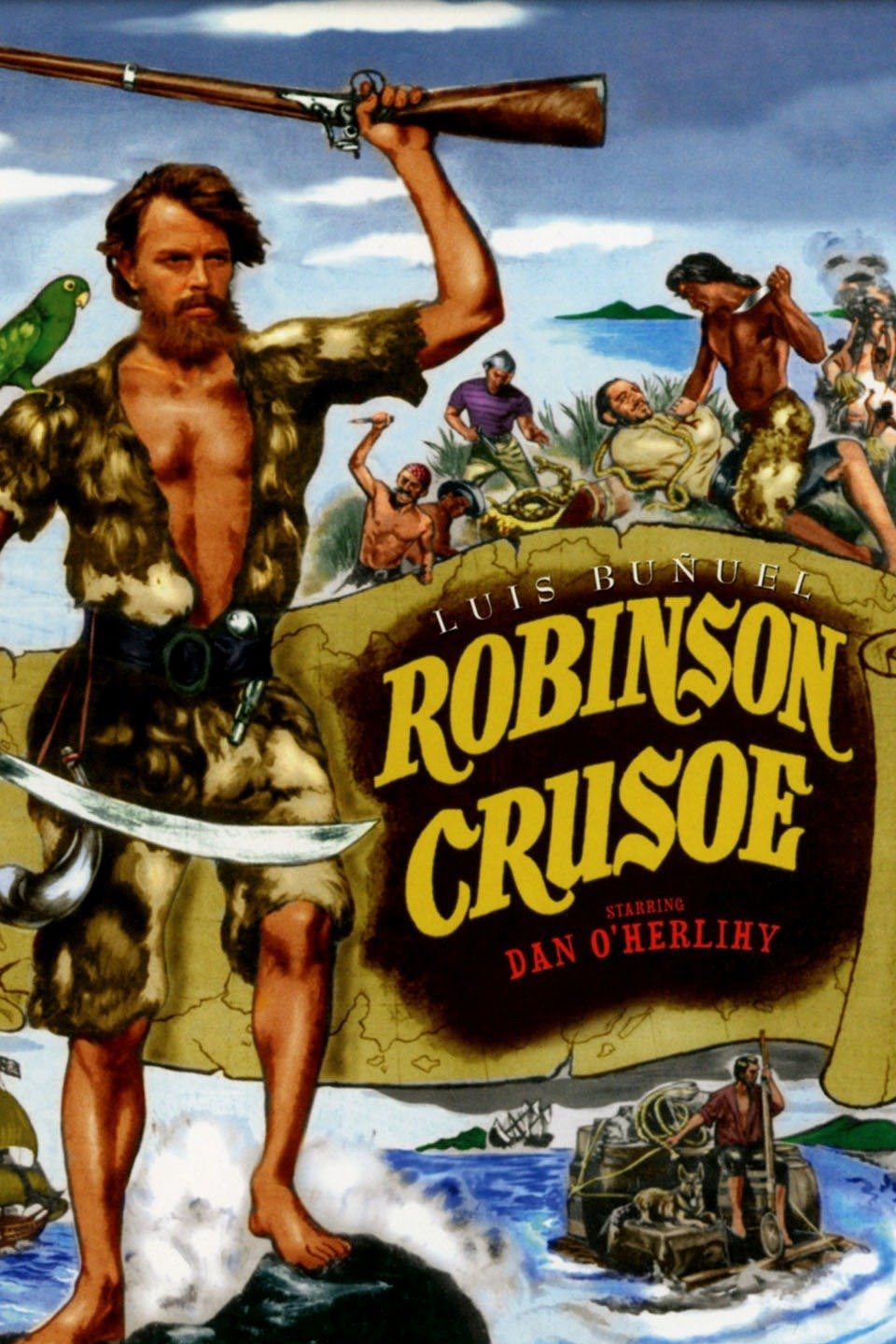 Robinson Crusoe Dvd (1954)