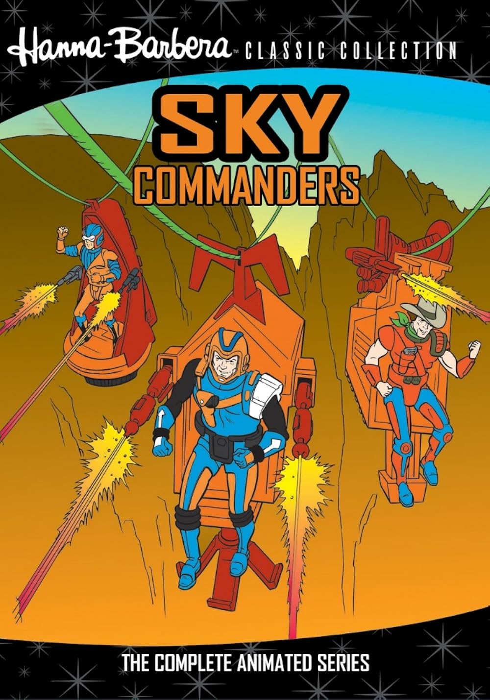 Sky Commanders Complete Series 1987 Dvd