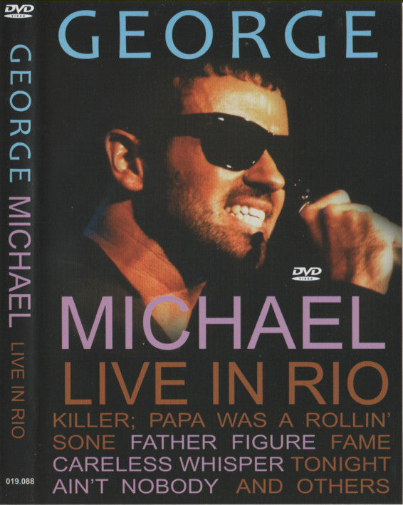 George Micheal Live In Rio 1991 Dvd Rarefliks.com