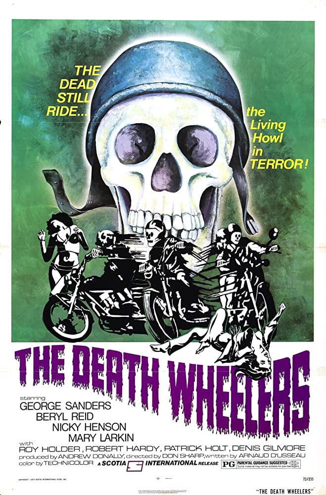 The Death Wheelers Dvd (1973)