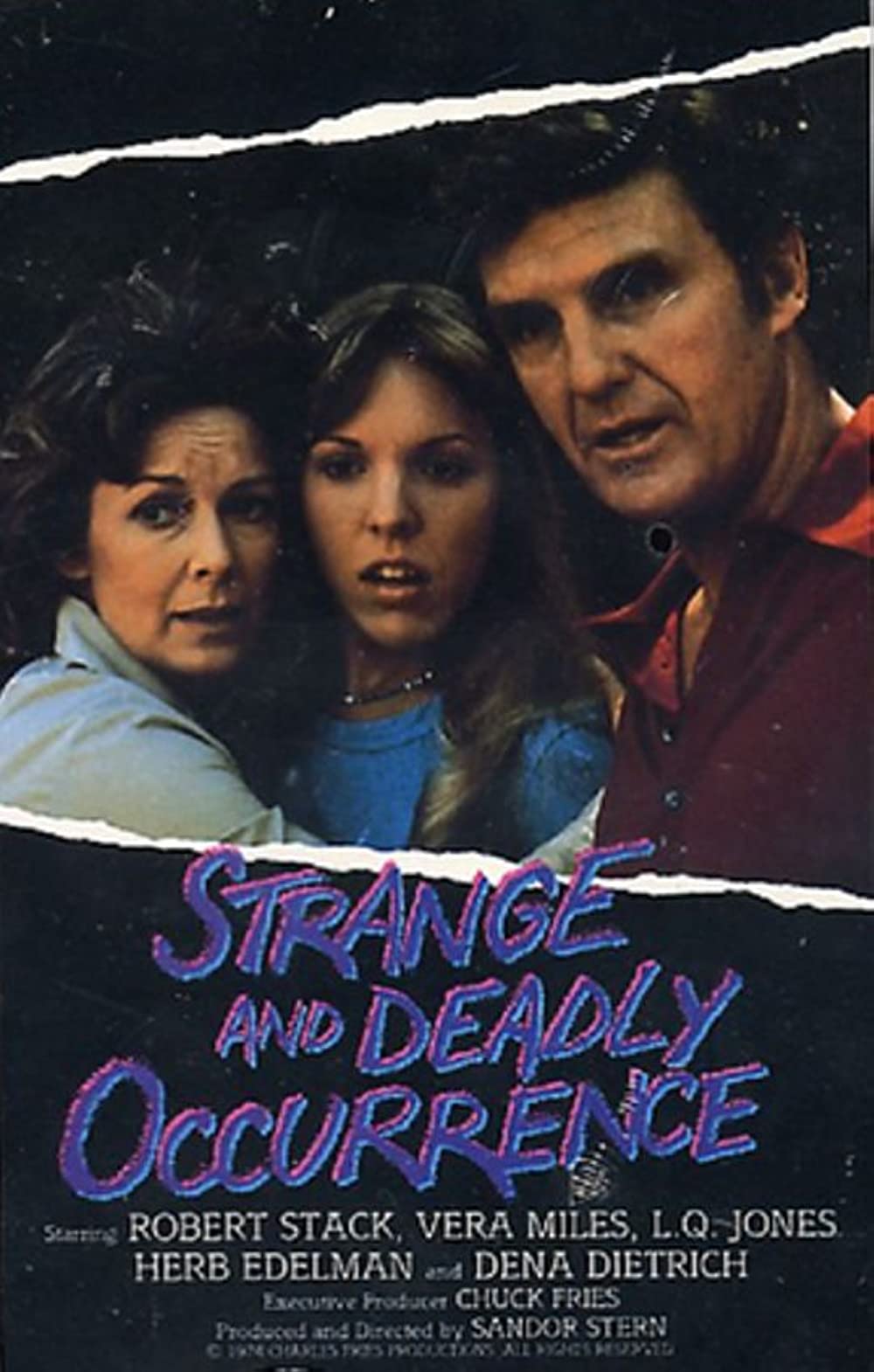 The Strange and Deadly Occurrence Dvd (1974)